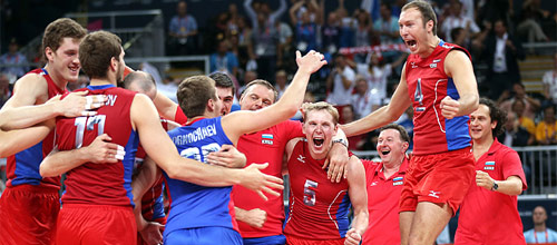 ЧЕ, Полуфинал: Россия - Сербия