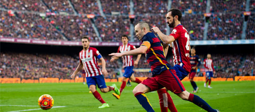 Чемпионат Испании, Примера: Барселона - Атлетико Мадрид